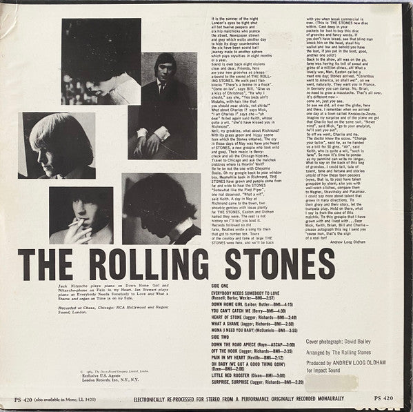 The Rolling Stones : The Rolling Stones, Now! (LP, Album, RE, RP, AL )