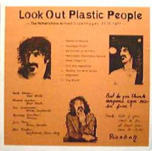 The Mothers : Look Out Plastic People (LP, Unofficial)