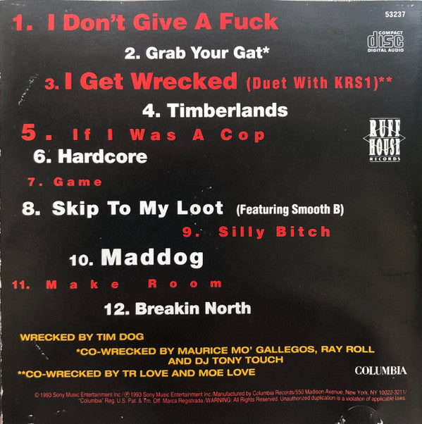 Tim Dog : Do Or Die (CD, Album)