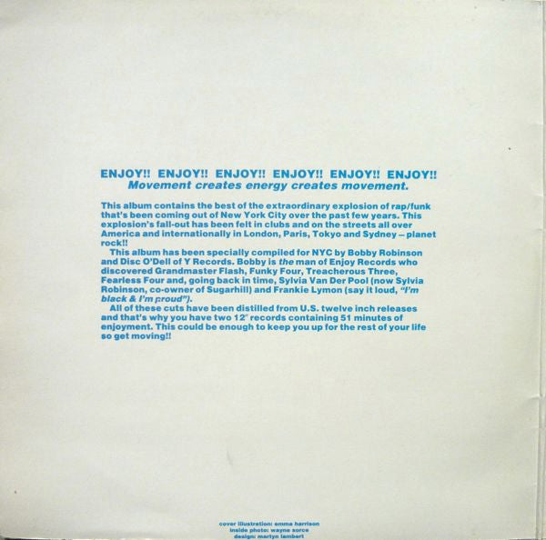 Various : Enjoy! (2x12", Comp, Ltd)