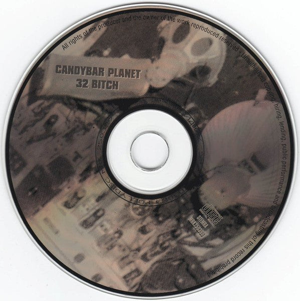 Candybar Planet : 32 Bitch (CD, Album)