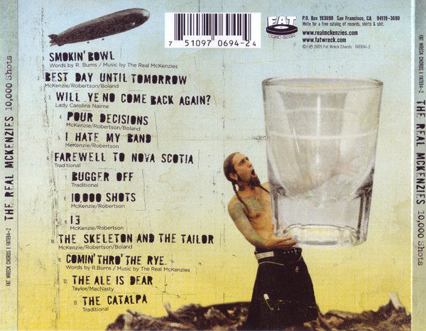 The Real McKenzies : 10,000 Shots (CD, Album)