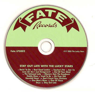 The Lucky Stars : Stay Out Late With The Lucky Stars (CD, Album)