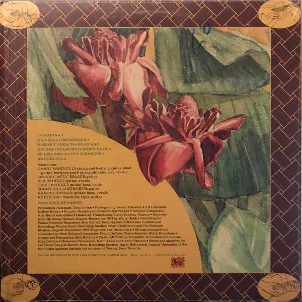 The Gabby Pahinui Hawaiian Band : Gabby Band Volume 2 (LP, Album)