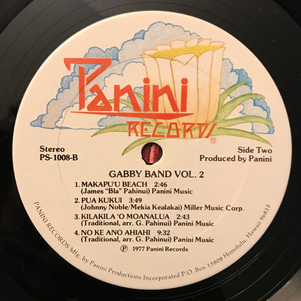 The Gabby Pahinui Hawaiian Band : Gabby Band Volume 2 (LP, Album)