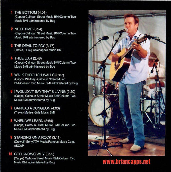 Brian Capps : Walk Through Walls (CD, Album)