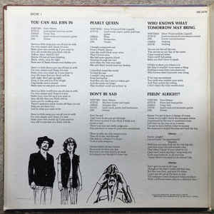 Traffic : Traffic (LP, Album, RP)
