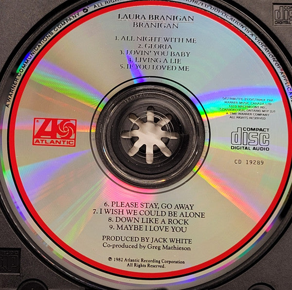 Laura Branigan : Branigan (CD, Album)