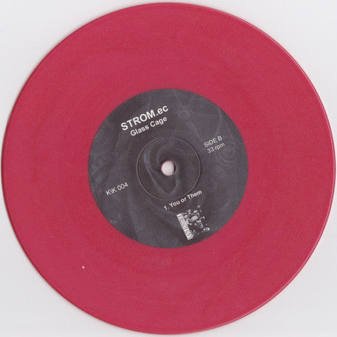 STROM.ec : Glass Cage (7", Ltd, Red)