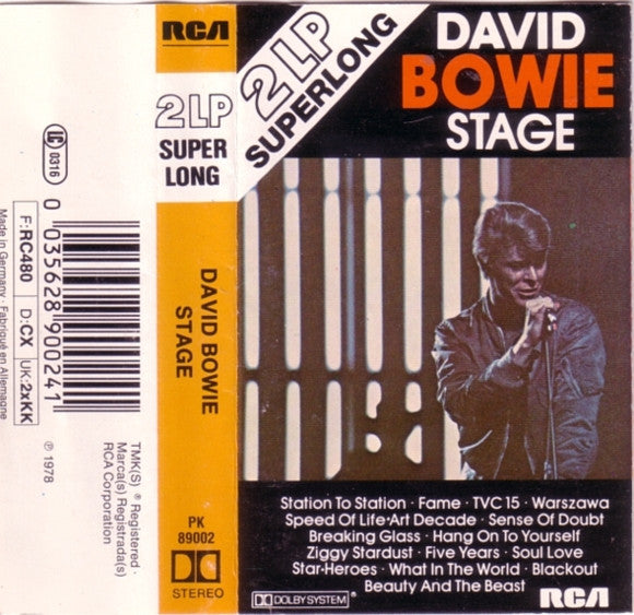 David Bowie : Stage (Cass, Album)