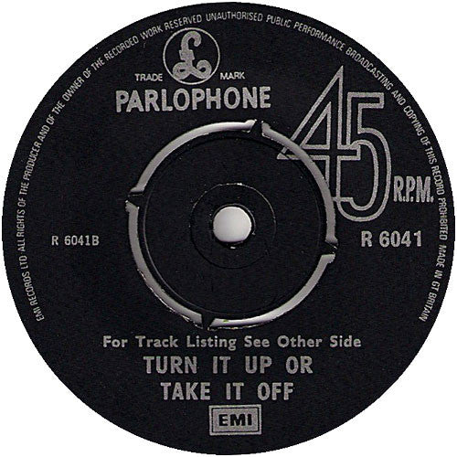 The Cheaters : Nuthin' Ever Happens On Saturday (7", EP)