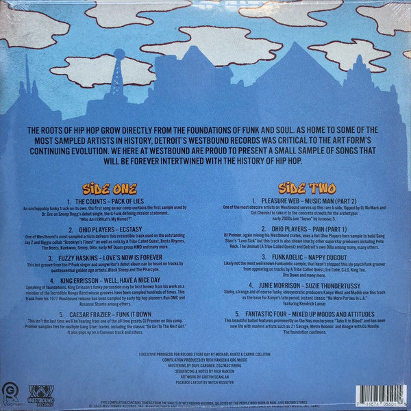 Various : The Westbound Sound: Foundations (Westbound Records Curated By RSD) (LP, RSD, Comp, Ltd)