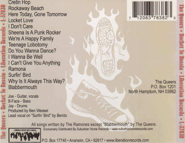 The Queers : Rocket To Russia (CD, Album, RE)