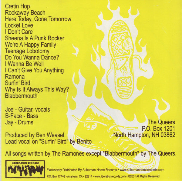 The Queers : Rocket To Russia (CD, Album, RE)