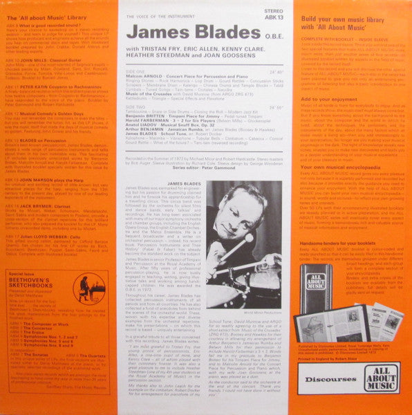 James Blades : Blades On Percussion (LP)