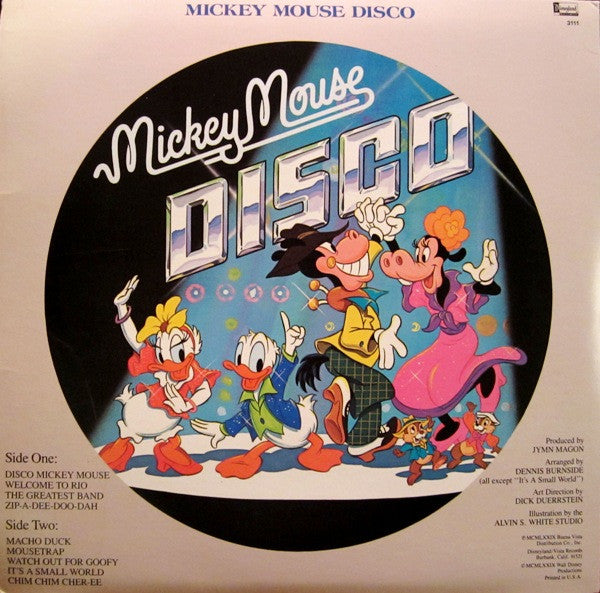 Various : Mickey Mouse Disco (LP, Album, Pic)