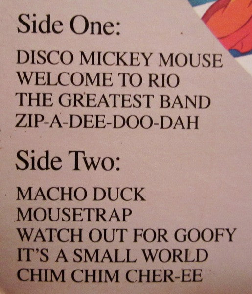 Various : Mickey Mouse Disco (LP, Album, Pic)