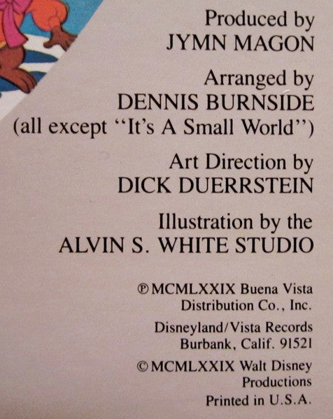 Various : Mickey Mouse Disco (LP, Album, Pic)