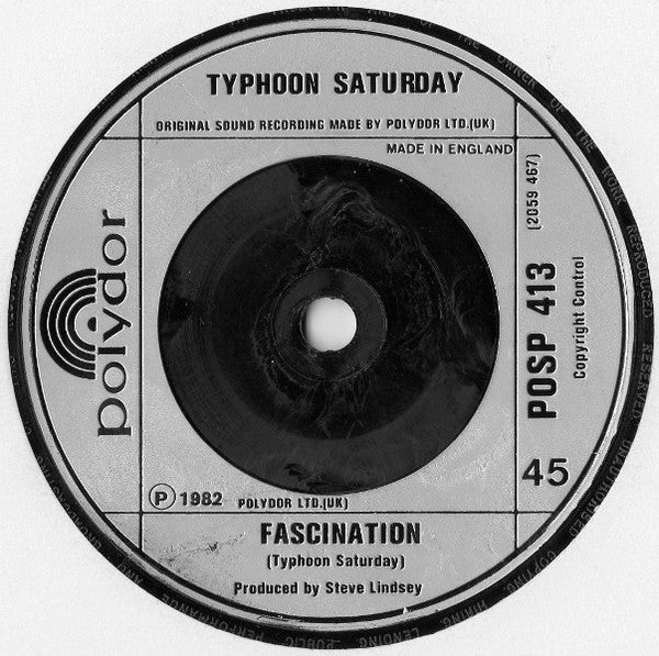 Typhoon Saturday : What Do I Do? (7", Single)