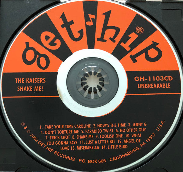 The Kaisers : Shake Me! (CD, Album)