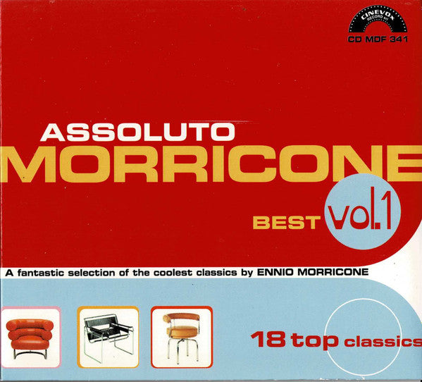 Ennio Morricone : Assoluto Morricone (Best Vol. 1 - A Fantastic Selection Of The Coolest Classics By Ennio Morricone) (CD, Comp, RM)