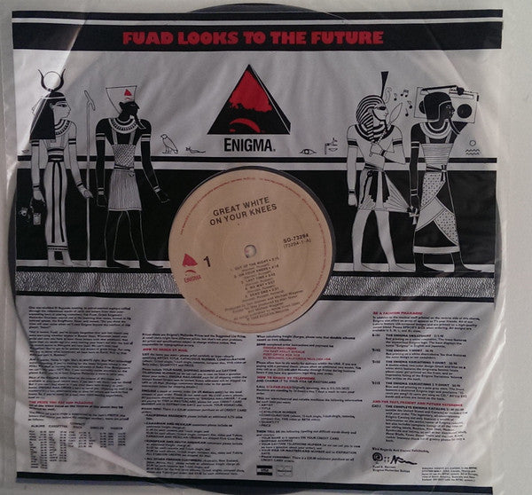 Great White : On Your Knees (The First LP) (12", EP, RE, Spe)