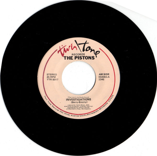 The Pistons (2) : Investigations (7", Single)