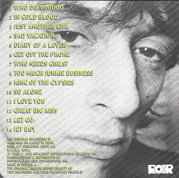 Johnny Thunders : The New Too Much Junkie Business (CD, Album, RE)