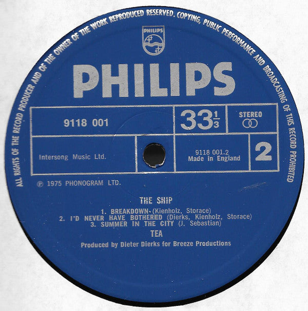 Tea : The Ship (LP, Album)