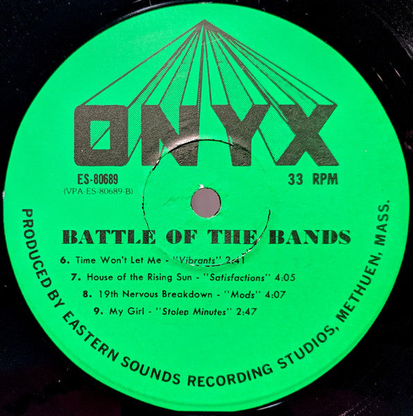 Various : Battle Of The Bands (LP, Comp, Mono, RE)