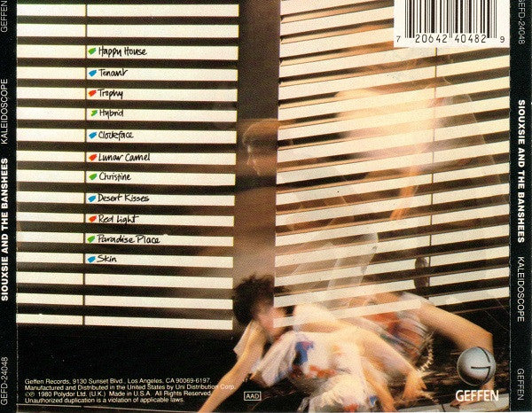 Siouxsie & The Banshees : Kaleidoscope (CD, Album, RE, DAD)