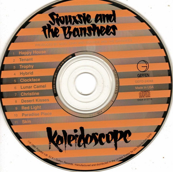 Siouxsie & The Banshees : Kaleidoscope (CD, Album, RE, DAD)
