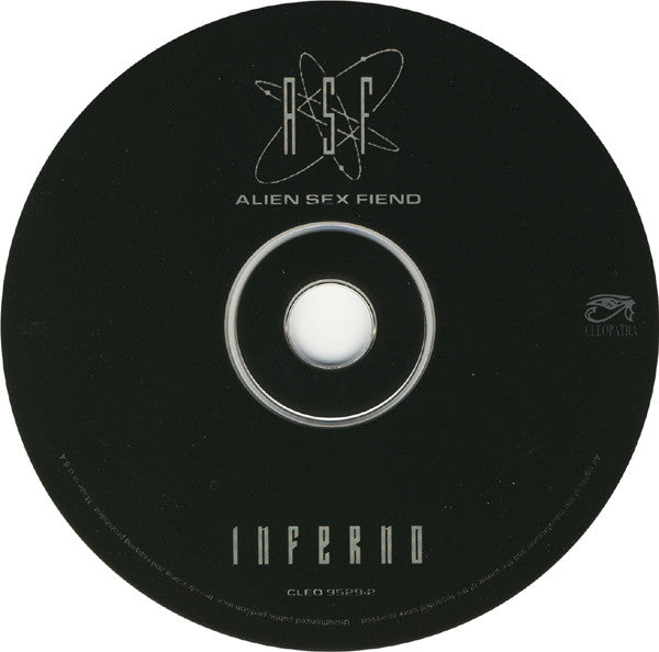 Alien Sex Fiend : Inferno (The Odyssey Continues™) (CD, Album)