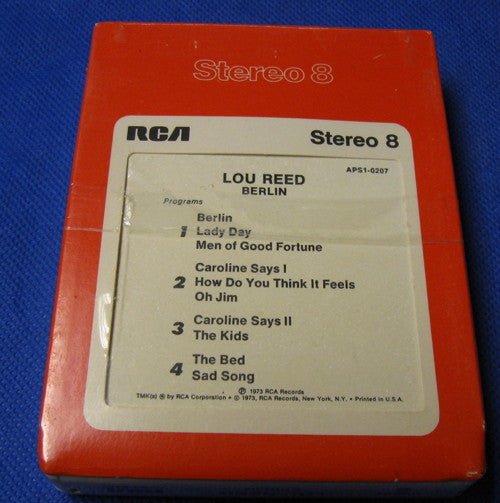 Lou Reed : Berlin (8-Trk, Album)