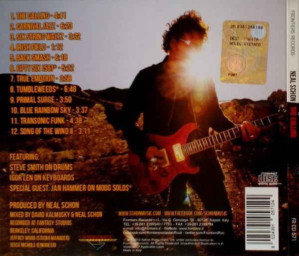 Neal Schon : The Calling (CD, Album, Dig)