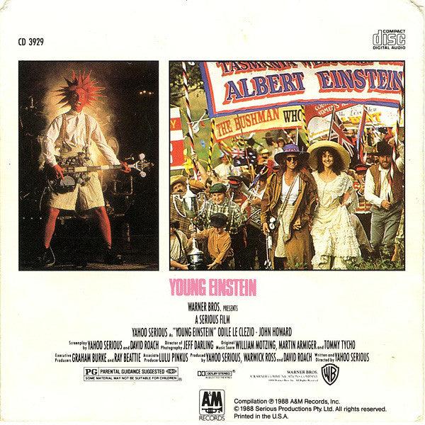 Various : Young Einstein: A Serious Motion Picture Soundtrack (CD, Comp, Club)