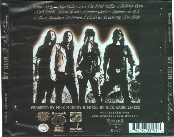 My Ruin : The Brutal Language (CD, Album)