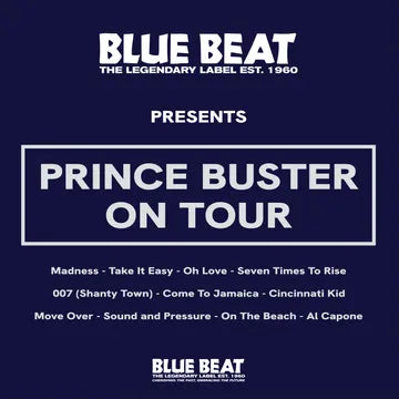 Prince Buster - THE BLUE BEAT LABEL Presents PRINCE BUSTER ON TOUR