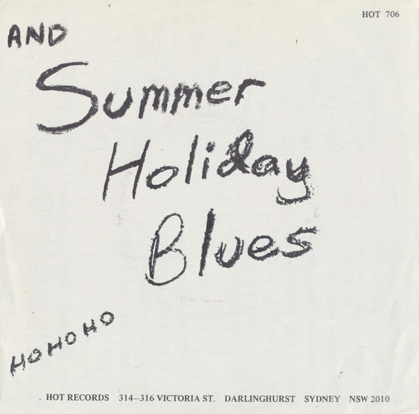 The Celibate Rifles : Merry Xmas Blues (7", Single)