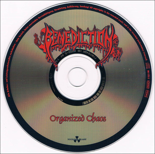 Benediction : Organised Chaos (CD, Album, Promo)