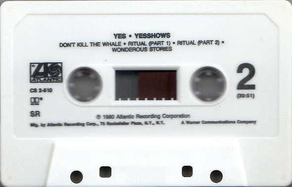 Yes : Yesshows (Cass, Album, SR,)