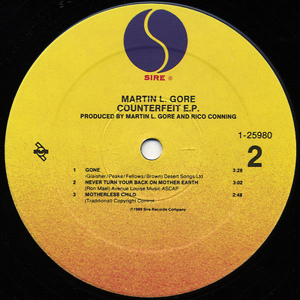 Martin L. Gore : Counterfeit E.P. (12", EP)