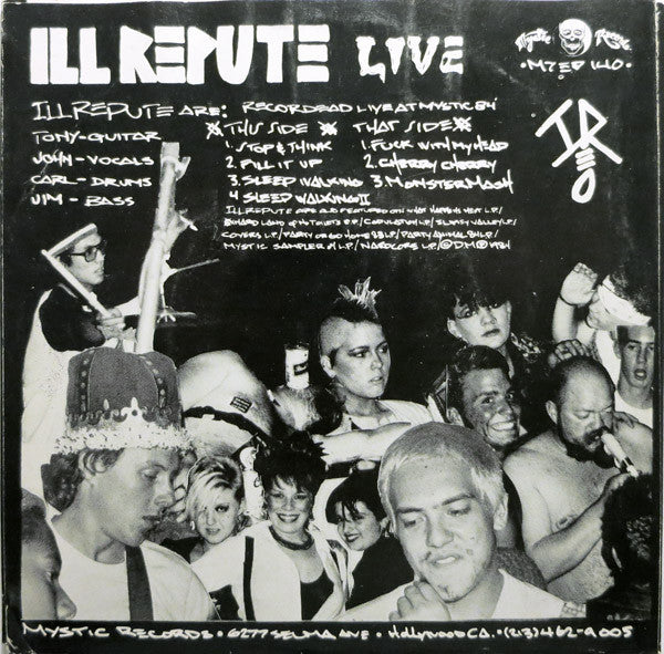 Ill Repute : Halloween Live (7", EP)