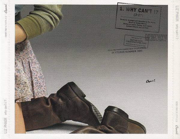 Liz Phair : Why Can't I? (CD, Single, Promo)
