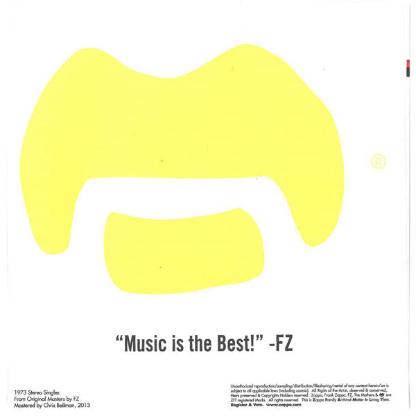 Frank Zappa : I'm The Slime / Montana (7", RSD, Ltd, Num, RE, Gre)