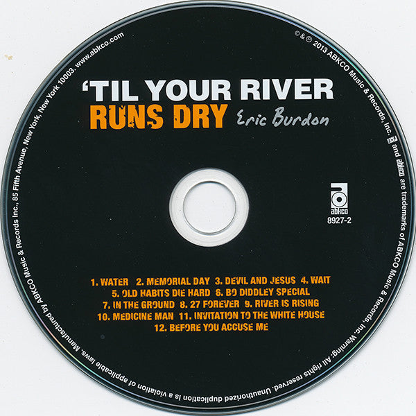 Eric Burdon : 'Til Your River Runs Dry (CD, Album)