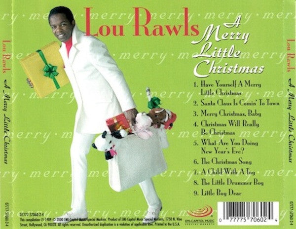 Lou Rawls : A Merry Little Christmas (CD, Album, RE, Abr)