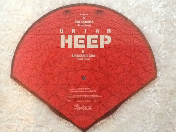 Uriah Heep : Rockarama (7", Shape, Pic)