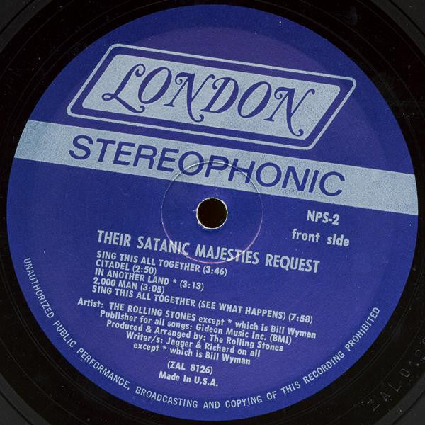 The Rolling Stones : Their Satanic Majesties Request (LP, Album, Len)