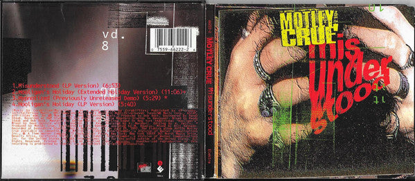 Mötley Crüe : Misunderstood (CD, Maxi, FLP)